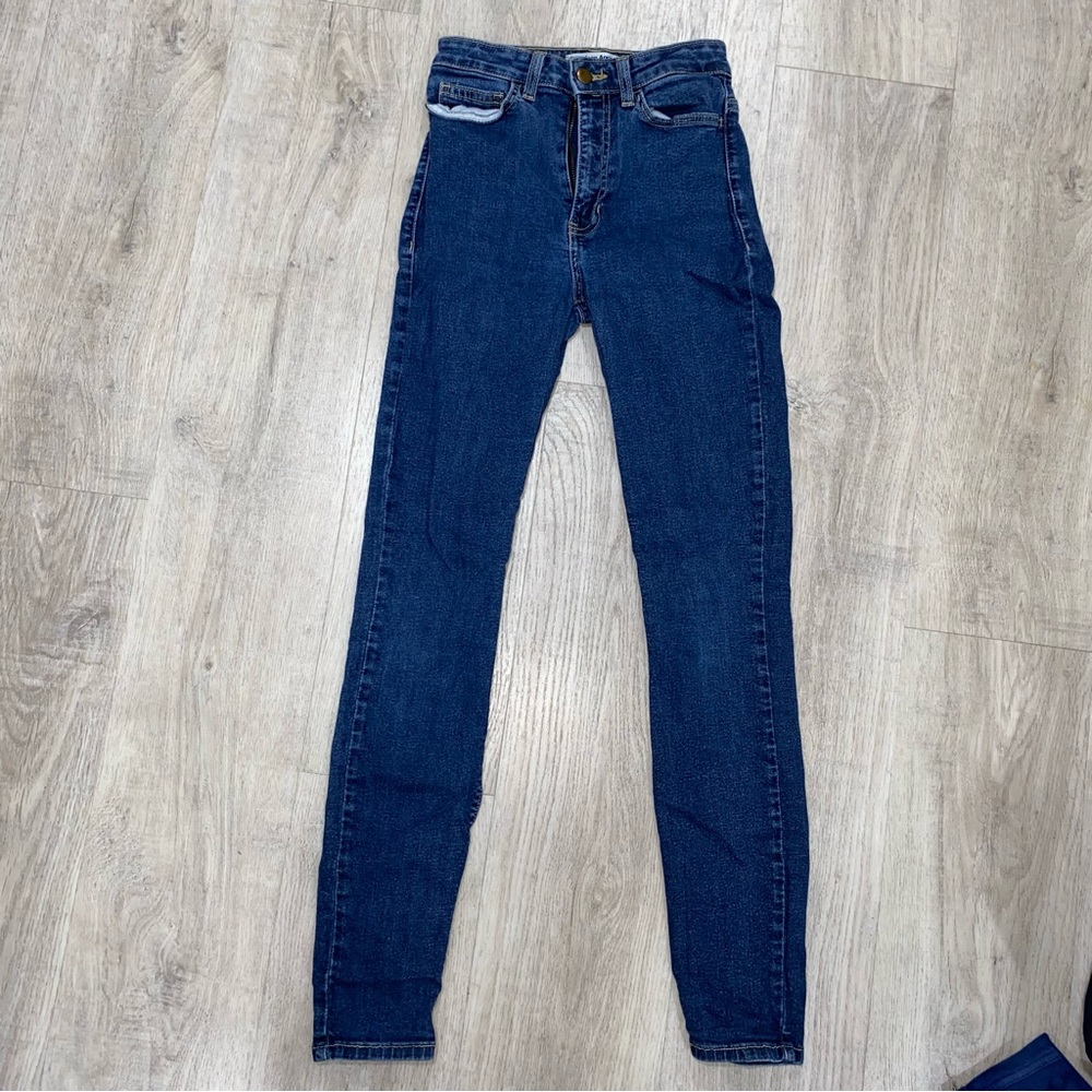 American Apparel Dark Wash Jeans Size 26”